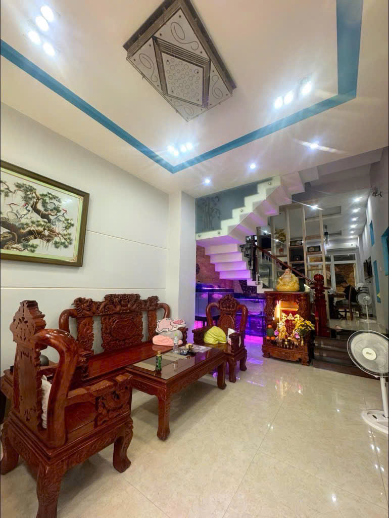 BÁN NHÀ HXH VƯỜN LÀI, TRUNG TÂM TÂN PHÚ, 4 TẦNG, THIẾT KẾ MỚI ĐẸP, DT 4X17.5M, GIÁ CHỈ 12 TỶ